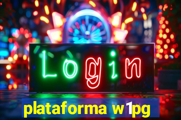 plataforma w1pg